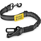 ZAUBERPFOTE Hundegurt 'Argo‘ fürs Auto – Verstellbarer Sicherheitsgurt...