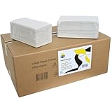 KURTT Papierhandtücher Premium, 2-lagig, ZZ-Falz, 25x23cm Tücher,...