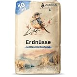 Erdnüsse teilblanchiert gehackt 10 kg geviertelt Vogelfutter Igelfutter