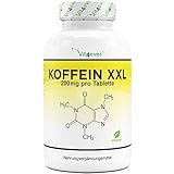 Koffein Tabletten mit je 200 mg - 500 Tabletten - Laborgeprüft...