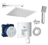 vanvilla Duschsystem mit Unterputz Duscharmatur von Grohe Eurocube...