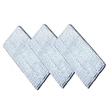 DEARMAMY 3 Stück Wischmop Wischtuch Push-Mopp-Tuch Wischzubehör