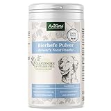 AniForte Bierhefe Pulver für Hunde 500g - Naturprodukt für glänzendes,...