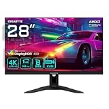 GIGABYTE M28U 28' 4K UHD Gaming Monitor - 3840 x 2160, 144Hz, 1ms, 300...