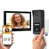 Extel - Video-Türsprechanlage mit Kabel und Zugriff per Fingerabdruck –...