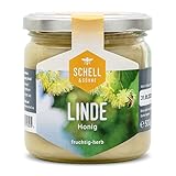 Deutscher Lindenhonig 500g - Imkerei Schell - cremig gerührter Honig aus...