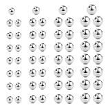 Geaanen 60 Piercing kugeln, Zungenpiercing Kugeln,3/4/5/6mm,Piercing...