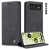 Cracedily Handyhülle für Google Pixel 6 Hülle, Klapphülle Premium...