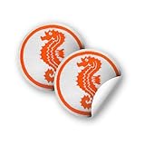 Seepferdchen® 2er Set offizielles Schwimmabzeichen zum Aufkleben |...