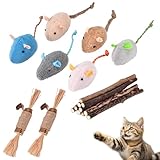GaiusiKaisa Katzenminze Spielzeug,18 Stück Katzenspielzeug Set,...