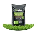 Rasenerde 30L, 100% torffrei, Turbogrün, Mit Startdünger und Rasensand,...