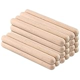 FUNSUEI 20 Stücke 20cm Klanghölzer, Klangholz Instrument Set, Rhythmus...