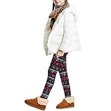 Libella Kinder Thermo Legging Mädchen Jungen Warm Winterlegging Weihnacht...