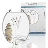 SCHÜTTE WC-Sitz BALANCE aus Holz ohne Absenkautomatik, Toilettensitz mit...
