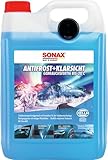 SONAX AntiFrost+KlarSicht Gebrauchsfertig bis -20°C (5 Liter) 1 Stück...