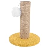 BESTonZON Widerstandsfähiger Kratzbaum mit Umwickelter Säule und...