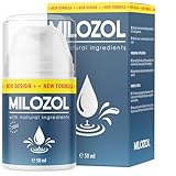 Milozol Creme | Für gepflegte Füße & Nägel | Einfache Anwendung | 50ml...