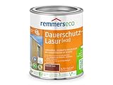 Remmers Dauerschutz-Lasur [eco] teak, 0,75 Liter, Langlebig, ausgeprägter...