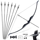 Takedown Recurvebogen Pfeil und Bogen Erwachsene 30 40Pfund Bogenschießen...