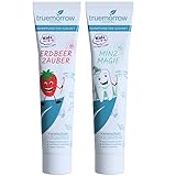 truemorrow Kinderzahnpasta mit Bio-Xylit und Fluorid | ohne Titandioxid &...