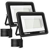 kelinvmi 30W LED Strahler Außen, 3000lm LED Flutlicht Außenleuchte, 4200K...