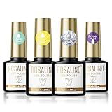 ROSALIND Base Coat Top Coat Gel UV Und Glitzer Top Coat Primer für...