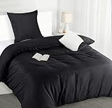 Utopia Bedding Bettwäsche 135x200 Set - Mikrofaser Bettbezug 135x200 cm +...