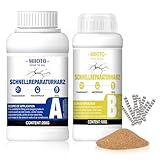 Miioto Estrich Reparatur Set,Epoxidharzmörtel,Schnellreparaturharz |...