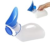 Tragbare Urinal Notfall Urinflasche 1000ml Camping Klo Urinal Unterwegs...