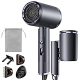 Vbrisi Föhn,Fön,2400W Klappbar Ionen Haartrockner, Schnelltrocknen Hair...