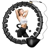 Smart Hoop Reifen Erwachsene Mit Gewicht Kugel,Ultra Leiser Hoola Hoop zum...