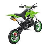 Motorrad für Kinder, 49cc 2-Takt Rennbike Kinder Dirt Bike, Mini Cross...