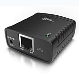 CSL - LAN Printserver Druckerserver - Fast Ethernet - USB2.0 High Speed -...