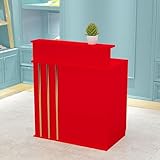 L-förmiger Empfangstisch, moderner Bürotisch mit abschließbarer...