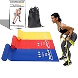 zenlete Theraband Terra Band 3er Set 2,5m extra lang, Fitnessbänder...