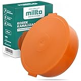Millto™ Muffenstopfen HT KG Rohr Ø DN 315 mm Orange | Abwasser Kappe...