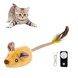 Interactive Cat Toys, Katzenspielzeug Elektrisch Spielmaus, Interaktives...