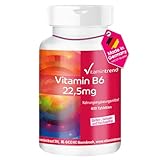 Vitamin B6 22,5mg - 400 Tabletten ! JAHRES-VORRAT ! vegan - Großpackung |...