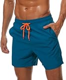 Badehose Herren Badeshorts Schnelltrocknend Freizeit Strandshorts Badehosen...