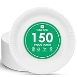 Table Kind x 150, 22CM, Umweltfreundliche Pappteller zum Geburtstag,...