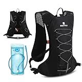 BBAIYULE® Trinkrucksack mit Trinkblase 2L BPA Frei | Laufrucksack...