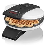 Cloer 1621 Waffeleisen für klassische Herzwaffeln, 930 W, Waffelgröße...