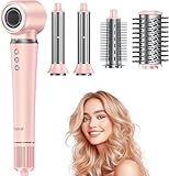 Airstyler 5 in 1 - Ionen Föhn 110000 U/Min, Professioneller Hair Styler...