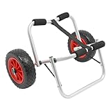 DDZcozy Kanuwagen Kajakwagen Klappbarer Aluminium Kayak Trolley Bootswagen...