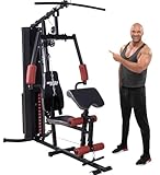 Miweba Sports 50in1 Kraftstation MK500 Pro - 60 kg Seilzug - Fitnessstation...