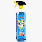 WOSHUP! Fenster Wosher – Xtra Skin Effekt - 1000 ml - Glasreiniger für...