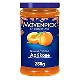 Mövenpick Gourmet-Frühstück Aprikose, Premium Fruchtaufstrich, 250 g