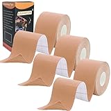 ANAMPION Kinesiotapes (3 Rollen,5cm*5m) Kinesiologie Tape Wasserfestes...