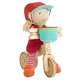 HABA Laufrad-Set Annelie – Puppen-Set mit Puppe Annelie, Holz-Laufrad...