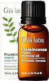 Gya Labs Ätherisches Bio-Weihrauchöl (10 ml) – warmer und friedlicher...